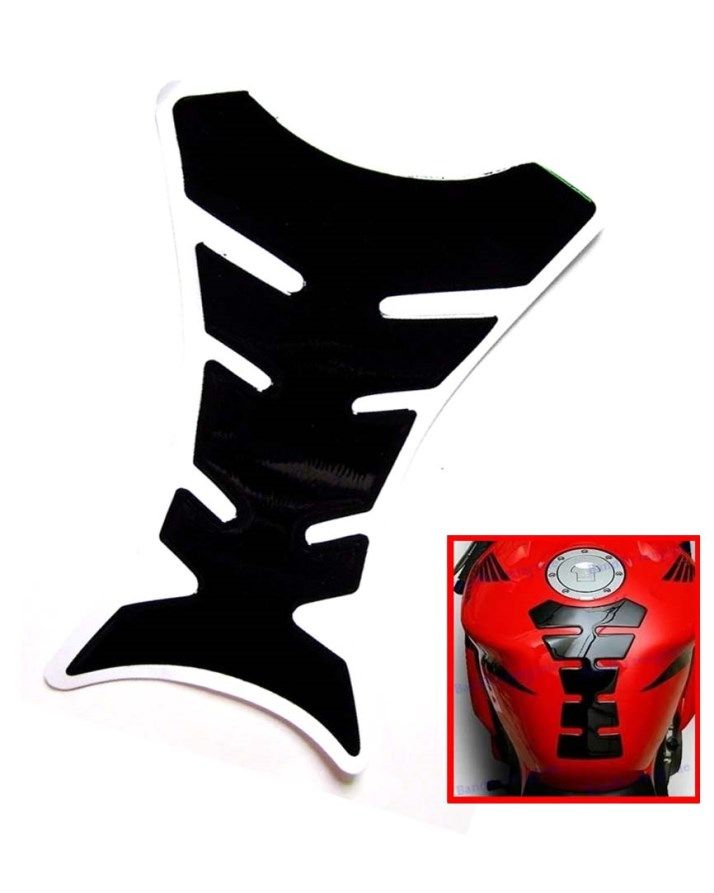 Glossy Black Fuel Tank Pad